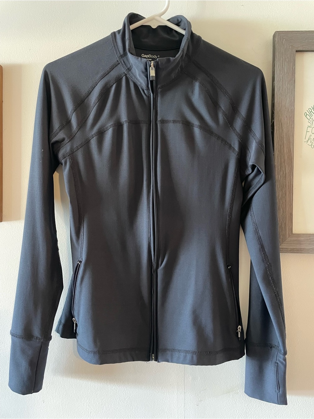 Women's Charcoal Gray Full-Zip Active Jacket